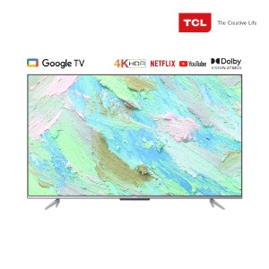 TCL 안드로이드 4K UHD TV 65P725/구글 TV/HDR10/유튜브/넷플릭스/165cm(65)